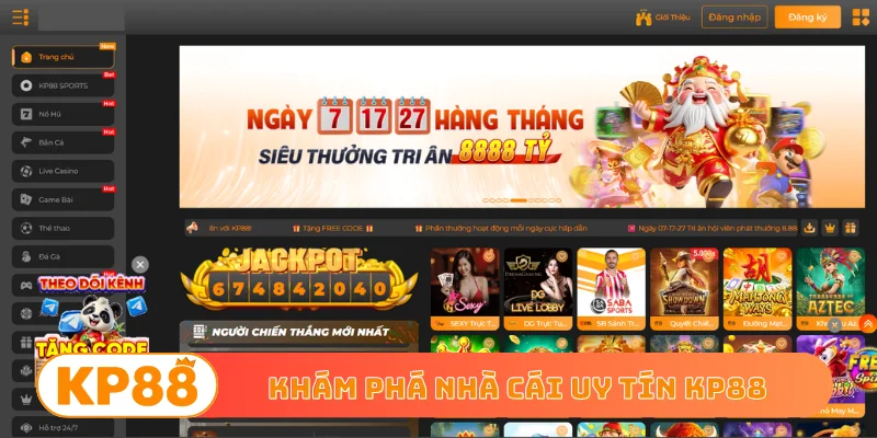 Khám phá nhà cái uy tín KP88