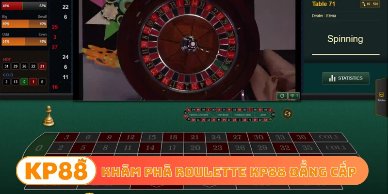 Khám phá Roulette KP88 đẳng cấp