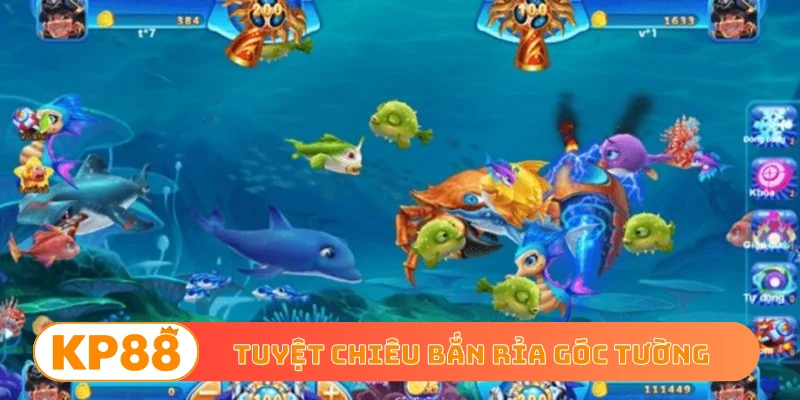 Tuyệt chiêu bắn rỉa góc tường