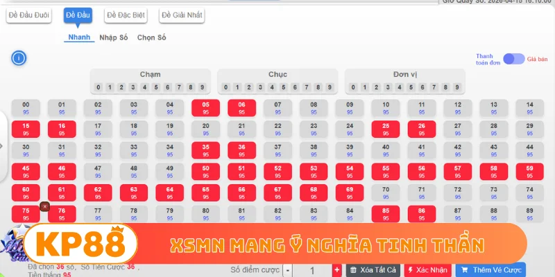 XSMN mang ý nghĩa tinh thần